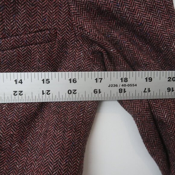 Veronica Beard Tate Upcollar Herringbone Dickey Blazer Size 2 - Picture 9 of 10